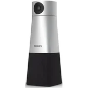 Mikrofony komputerowe - Philips PSE0550/00  Bezprzewodowy Bluetooth Kamera 4K Srebrno-czarny - miniaturka - grafika 1