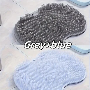 TEMU 2 szt. Hipoalergiczne Plastikowe Płytki do Czyszczenia i Masażu Stóp – Antypoślizgowa Szczotka z Miękkim Włosiem do Głębokiego Oczyszczania, - Szczotki do masażu - miniaturka - grafika 1
