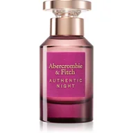 Wody i perfumy damskie - Abercrombie & Fitch Authentic Night Women woda perfumowana dla kobiet 50 ml - miniaturka - grafika 1