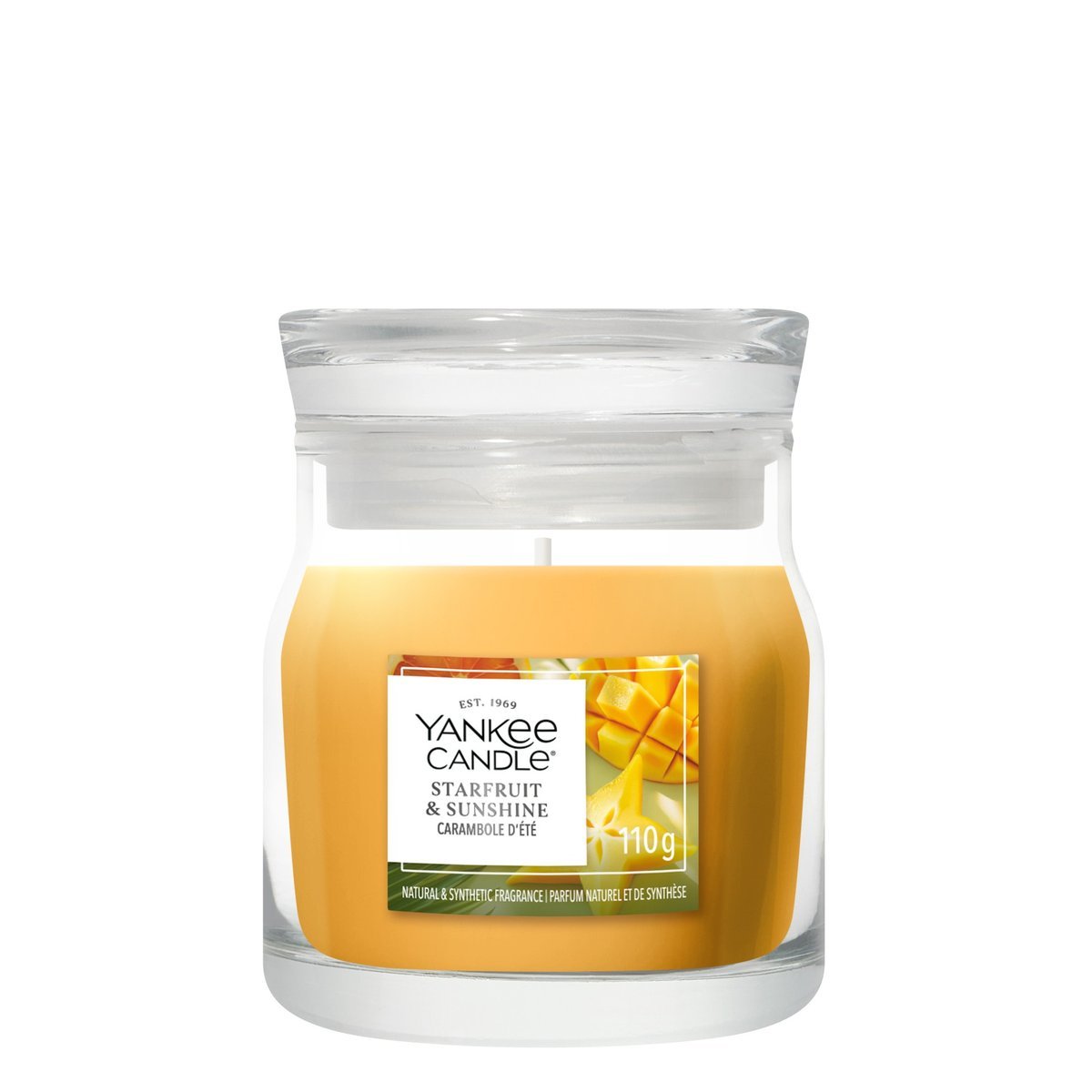 Świeca zapachowa mała Yankee Candle Starfruit & Sunshine