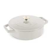 Garnki - GARNEK ŻELIWNY 26cm PŁASKI BERLINGER HAUS BH-6530 SAHARA - miniaturka - grafika 1