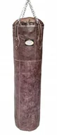 Worki treningowe - Masters Fight Equipment, Worek bokserski, 140 cmx 40cm pełny - WWS-14040-1 NO3 Vintage, brązowy - miniaturka - grafika 1