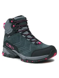 CMP Trekkingi Melnick Mid Wmn 3Q18586 Szary - Buty trekkingowe damskie - miniaturka - grafika 1