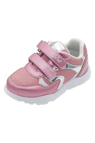 Chicco, Damskie trampki z doble cierre de gancho y bucle, wygodne, elastyczne i oddychające, idealne na wiosnę, jesień i zimę, buty dla dziewczynek i dziewcząt, zaprojektowane we Włoszech, Różowy 1,