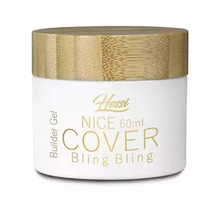 Hessi, Żel budujący Nice Cover Bling Bling, 60 ml - Utwardzacze do paznokci - miniaturka - grafika 1