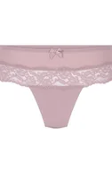 Majtki damskie - Hunkemöller Stringi bokserki Paris Fioletowy - miniaturka - grafika 1