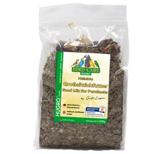 Hugro pokarm dla dużych papug - 1,3 kg - Karma dla ptaków - miniaturka - grafika 1