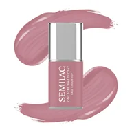 Lakiery hybrydowe - Semilac Lakier hybrydowy One Step Glossy, S201 Earth Pink - miniaturka - grafika 1