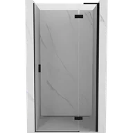 Ścianki i drzwi prysznicowe - Mexen Mist-H L drzwi prysznicowe uchylne prawe 90 cm, transparent, czarne - 8A5L-090-000-70-00-P - miniaturka - grafika 1