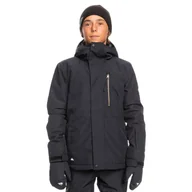 Kurtki narciarskie - Dziecięca Kurtka ocieplana QUIKSILVER MISSION SOLID YOUTH JK EQBTJ03157-KVJ0 – Czarny - miniaturka - grafika 1