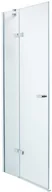 Ścianki i drzwi prysznicowe - Drzwi prysznicowe uchylne lewe X4 Flex 90 X 197 Huppe - miniaturka - grafika 1
