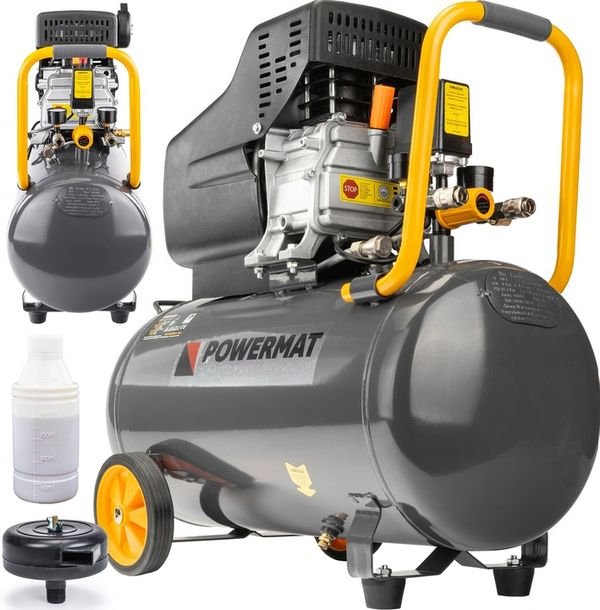 Kompresor Olejowy 50l Sprężarka 8 Bar 206 L/min 230v