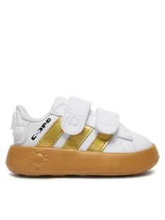adidas Sneakersy Star Wars Grand Court 2.0 IH1138 Biały - Buty dla dziewczynek - miniaturka - grafika 1