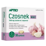 Suplementy naturalne - Synoptis SYNOPTIS PHARMA Czosnek Max 30 kapsułek - miniaturka - grafika 1