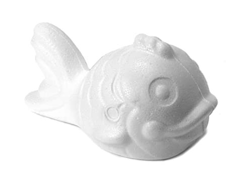 INNSPIRO Porex Fish 11x4cm. Torba do zawieszenia 6u. Zwierzęta, Biały, 6