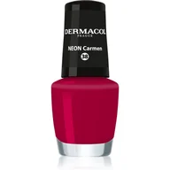 Lakiery do paznokci - Dermacol Neon lakier do paznokci 5 ml 38 Neon Carmen - miniaturka - grafika 1