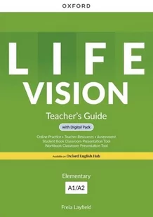 Life Vision. Elementary A1/A2. Teacher's Guide + Digital Pack - Książki do nauki języka angielskiego - miniaturka - grafika 1