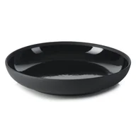 Talerze - Revol SOLID talerz 23,5 cm, czarny Glossy Black - miniaturka - grafika 1