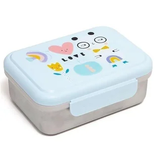 Petit Monkey Petit Monkey - Petit Monkey  -  Śniadaniówka Lunchbox ze Szlachetnej Stali Nierdzewnej Panda Love - Lunch boxy Petit Monkey Petit Monkey - Petit Monkey  -  Śniadaniówka Lunchbox ze Szlachetnej Stali Nierdzewnej Panda Love - Lunch boxy - miniaturka - grafika 1