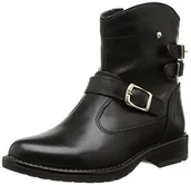 Kozaki damskie - PRIMIGI Kozaki dziewczęce Caella i botki, czarny - czarny - 31 EU - miniaturka - grafika 1