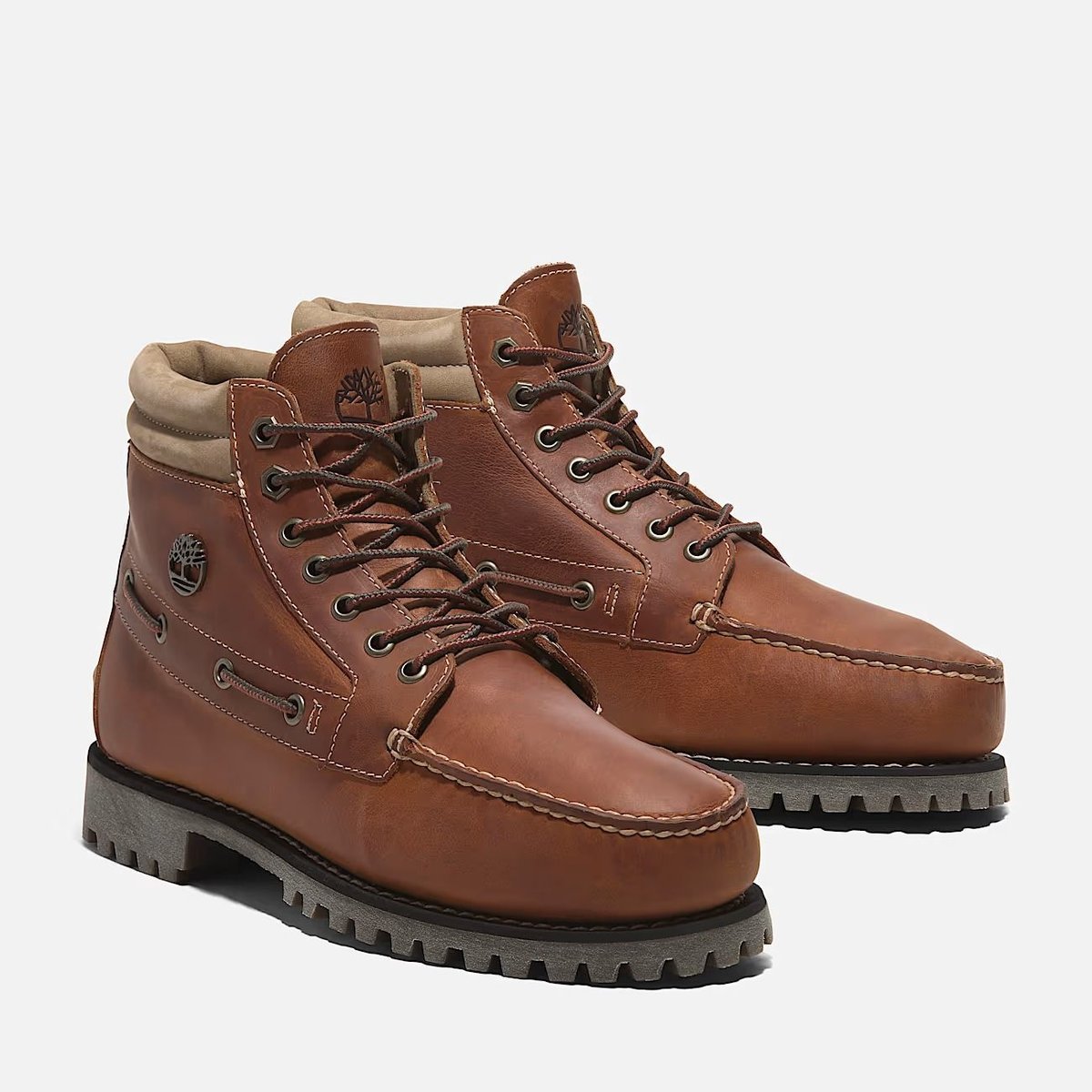 tronchetto e stivaletto uomo timberland tb0a2n4cejd1 - auth mid lace dark brown