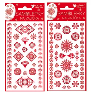 WIELKANOC NAKLEJKI NA JAJKA ZESTAW X 2 - Zabawki kreatywne - miniaturka - grafika 1