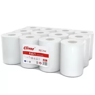 Papier toaletowy - Cliver Wytrzymały ręcznik z ekologicznego surowca o dobrej chłonności 24 rolki - miniaturka - grafika 1