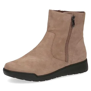 Caprice Damskie botki 9-26409-41, taupe Suede, 41 EU - Botki damskie - miniaturka - grafika 1