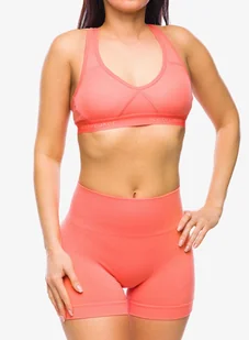 Biustonosz sportowy Icebreaker Sprite Racerback Bra - tang - Bielizna sportowa damska - miniaturka - grafika 1