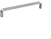 Zawiasy, okucia i inne akcesoria - Uchwyt meblowy podłużny Lines 160 Nikiel szczotkowany - miniaturka - grafika 1