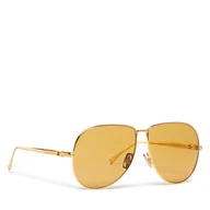 Okulary przeciwsłoneczne - Fendi Okulary przeciwsłoneczne FF 0437/S Yellow/Gold 001 70 - miniaturka - grafika 1