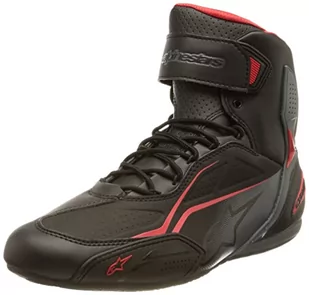 Alpinestars Faster-3 Shoes Black Gray Red, czarny/szary/czerwony, 41 - Buty motocyklowe - miniaturka - grafika 1