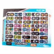 Samochody i pojazdy dla dzieci - Zestaw Samochodów Kolorowe Resoraki 40Szt - miniaturka - grafika 1