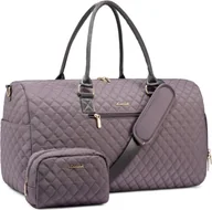 Torby sportowe - Torba sportowa damska torba podróżna weekender z przegrodą na mokre rzeczy, przegrodą na buty i kosmetyczką - miniaturka - grafika 1