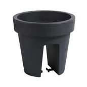 Donice - Donica Lofly Railing antracyt 5 l - miniaturka - grafika 1