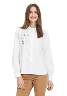 Bluzki damskie - Betty Barclay Bluzka damska 8554/2926, jasna biel, 40, Bright White, 40 - miniaturka - grafika 1