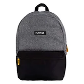 Plecaki - Hurley Plecak chłopięcy z nadrukiem One and Only, Szary (Heather Grey), Rozmiar uniwersalny - miniaturka - grafika 1