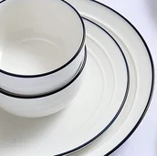 Serwisy obiadowe - Serwis obiadowy porcelanowy na 12 osób NOSTALGIA - miniaturka - grafika 1