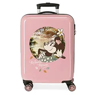 Walizki - Disney Minnie The Sound of Nature Walizka kabinowa Różowy 38x55x20 cms Sztywne zapięcie z boku 34L 2 kg 4 koła Bagaż ręczny, Różowy, Talla única, Walizka kabinowa - miniaturka - grafika 1