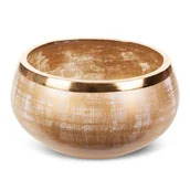 Tace i patery - Misa dekoracyjna SFENA 23X23X14 złota - miniaturka - grafika 1