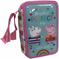 Piórniki - Piórnik Pepa Pig potrójnie wypełniony - miniaturka - grafika 1