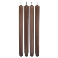 Świece - Pl Świeca Luna Ołówek 25/300 Brązowy Kpl. 4 Szt. - miniaturka - grafika 1