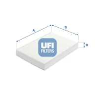 Filtry kabinowe - Filtr, wentylacja przestrzeni pasażerskiej UFI Filtry 53.389.00 - miniaturka - grafika 1
