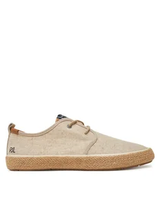 Pepe Jeans Espadryle PMS10330 Écru - Espadryle męskie - miniaturka - grafika 1
