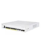 Switche - Cisco switch CBS350-8P-2G, 8xGbE RJ45, 2xGbE RJ45/SFP, fanless, PoE+, 67W (CBS3508P2GEURF) - miniaturka - grafika 1
