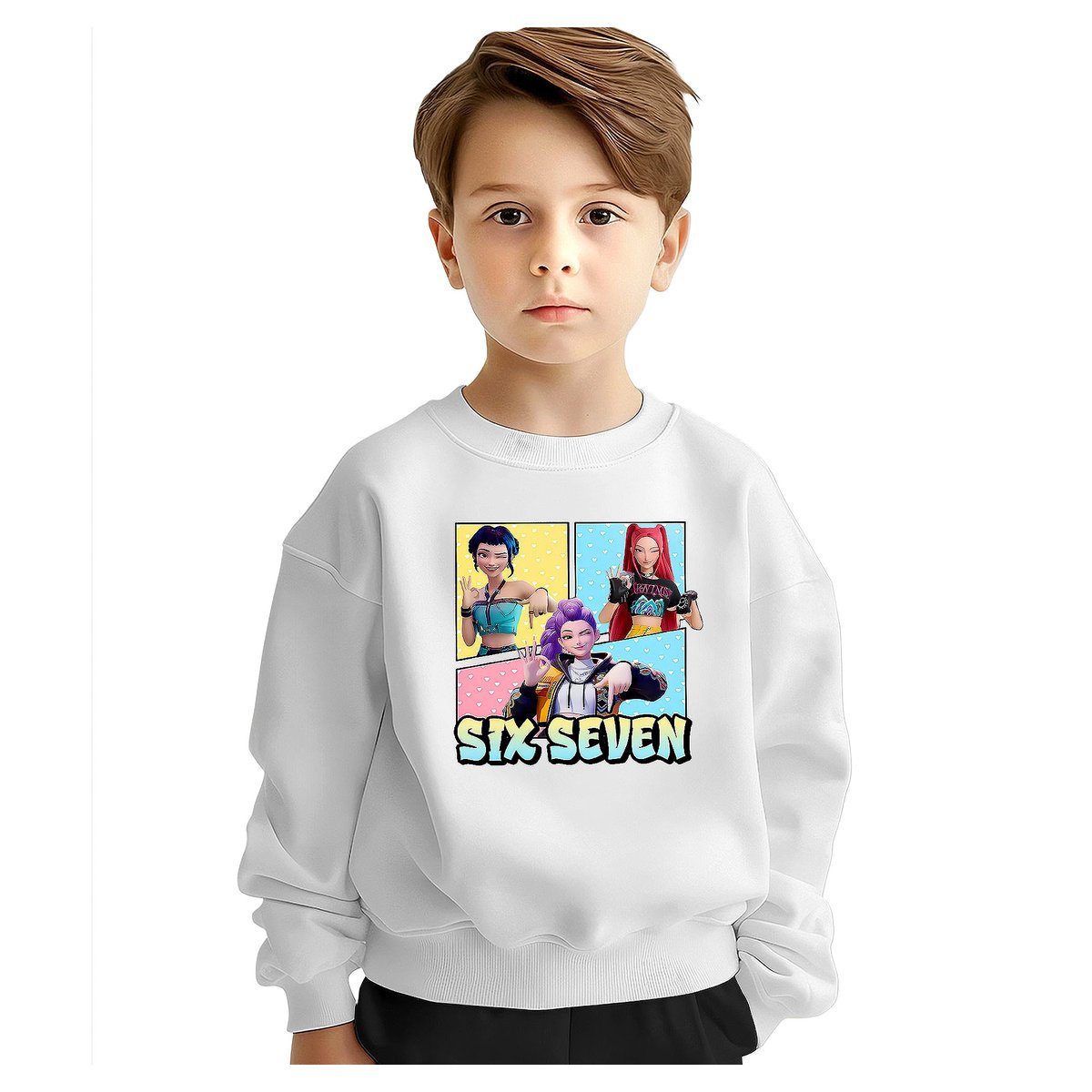 BLUZA DZIECIĘCA 67 SIX SEVEN VIRAL HUNTRIX 146-152 DLA CHŁOPCA DZIEWCZYNKI