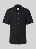 Koszule męskie - Koszula casualowa z kołnierzem z połami model ‘CAIDEN’ - miniaturka - grafika 1