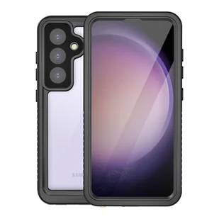 D-Pro 360° Waterproof Case IP68 etui wodoodporne wodoszczelne do Samsung Galaxy S24  (Black) - Etui i futerały do telefonów - miniaturka - grafika 1