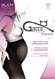 RAJSTOPY GATTA BODY PROTECT 40 (kolor Nero, rozmiar 2) - Rajstopy - miniaturka - grafika 1