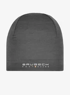 Czapki damskie - Czapka biegowa Brubeck Active Wool Hat - steel - miniaturka - grafika 1